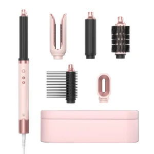 New Stock Arrival Prevent Burns Safe 1300W Power Multifunctional High speed Hair Dryer Brush Airbrush Airstyler