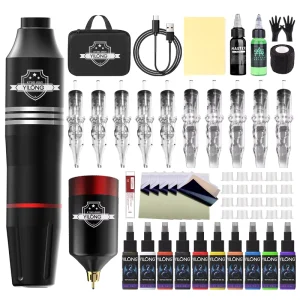 New Style Arrival Tattoo Set Professional Complete Full Tattoo Machine Kit
