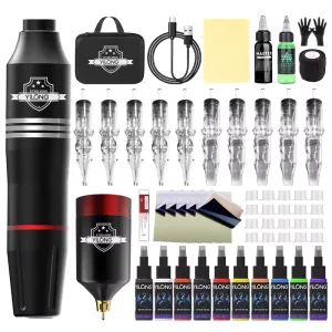 New Style Arrival Tattoo Set Professional Complete Full Tattoo Machine Kit
