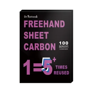 New Technology Freehand Writing Transfer Paper Tattoo Stencil 5 Times Reused Thin Line 20pcs 100pcs Permanent Makeup Accessories