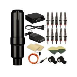 New Type Magnetic Wireless Tattoo Machine Kit Tattoo Kit Professional Tattoo Gun Kit for Academy Eyebrow Embroidery