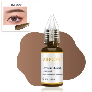 Newest 6 Colors Permanent Makeup Pigment Tattoo Ink for Eyebrow Eyeliner Lips Scalp Micropigmentation