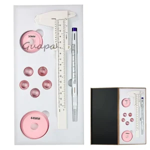 Newest Areola Tattooing Tools Set Areola Permanent Makeup Practice Supplies Breast Marker and Calipers Measuring Calipers