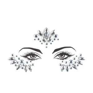 Newest Healthy Sticker Face Crystal Jewels Eye Sticker Temporary Body Tattoo Sticker Diamond Painting