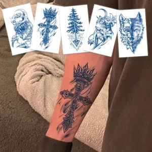 Newest Long Lasting 15 Days Waterproof Semi Permanent Tattoo Juice Ink Sticker for Temporary Tattoos
