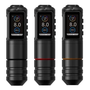 Ninja Pro 2000mAh Coreless Motor 4mm Stroke Direct Drive Wireless Tattoo Pen Machine for Artist Body Art