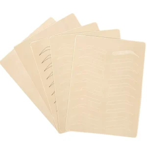 No Ink Needed Eyebrow Permanent Makeup Training Skin Microblading Practice Pad Practice Skin With Shape of Eyebrow