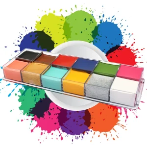 No Logo Custom Body Paint Kit Multi Colors Cosmetic Body Art Oil Face Paint