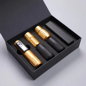 Non Slip Grips Electric Permanent Wireless Microblading Tattoo Pen Professional Tattoo Gun with Japanese Motor Aircraft Aluminum