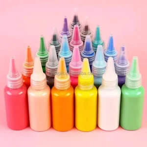 Non Toxic 120ML Acrylic Paint 44 Colors High Coverage Pigment for Artist Art Painting Acrylic Colors Paint Set
