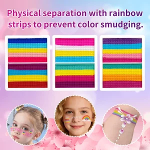 Non Toxic Harmless Children Face Paint for Kids Party & Daily Use Halloween Birthdays Festivals & Events Face and Body Painting