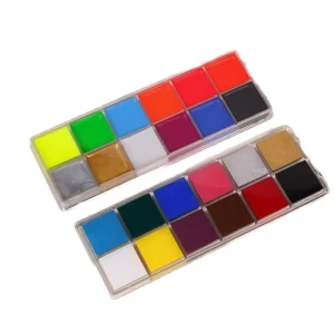 Non Toxic Professional Face Paint Body Paint Water Based Face Painting Makeup Safe for Kids and Adults