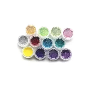 Non Toxic Vivid Colors Glitter Kit, Ideal for Girls, Temporary Glitter Tattoos Kit