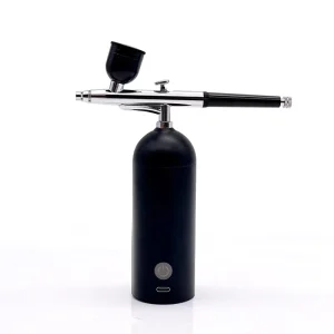 Non clogging Powerful Durable 0.3mm Nail Art Painting Airbrush Makeup Kit with Compressor