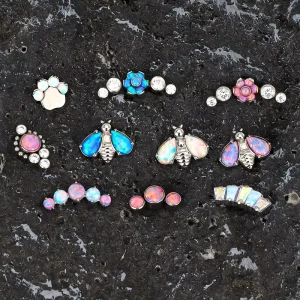 Nose Ring Labret Earrings Titanium Lip Rings Ready To Ship Jewelry Factory