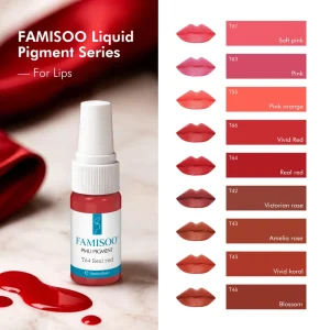 Nuojo OEM Microblading Pigment Organic Permanent Makeup Tattoo Ink Set Kit Semi Permanent 27 Colors 15ml Cruelty Free Vegan