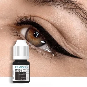 ODM 5ml PMU Tattoo Ink Black Green Liquid Eyeliner Professional Permanent Makeup Pigments