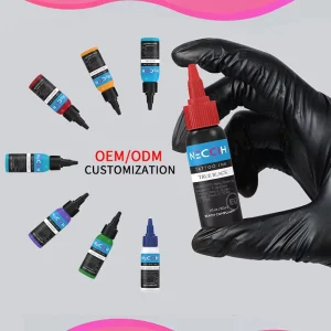 ODM Custom Organic Tattoo Ink Factory Supporting Private Label Customization 14 Colors Long Time Lasting for Digital