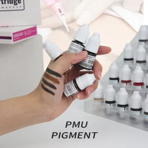 ODM Liquid Eyebrow Tattoo Pigment Consistent Color for PMU Artists and Beginners 5ml Bottle Permanent Makeup Pigment
