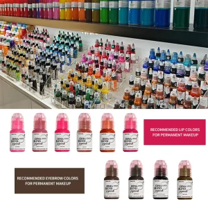 ODM Liquid Pmu Pigment Consistent Color for PMU Artists and Beginners 15ml Bottle Permanent Makeup Pigment