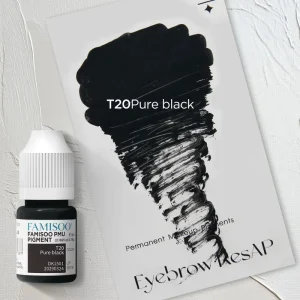 ODM T20 Organic Permanent Makeup Scalp Tattoo Micropigmentation SMP Pigments Logo Customization Is Supported Pigment