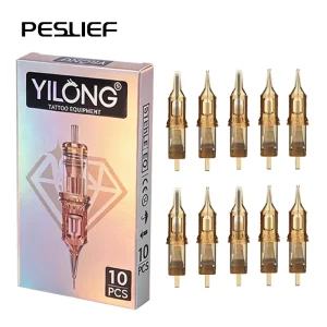 OEM 10pcs box Professional Custom logo Disposable Tattoo Needle Cartridge for Tattoo Permanent Makeup