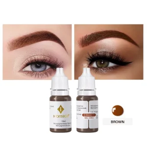 OEM 12 Colors Lip Eyebrow Tattoo Organic Pigment Airbrush Tattoo Ink Microblading Tattoo Ink