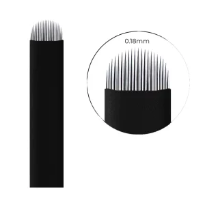 OEM 7/9/12/14/16/18/21 Pin Microblading Line Blade Eyebrow Needle Microblading Nano Needles Blades Diy
