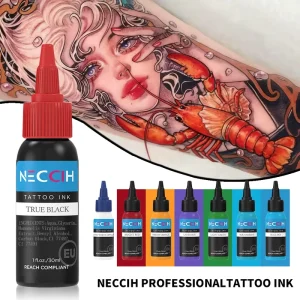 OEM EU Reach Compliance Tattoo Ink Black and White for Body Art Tattoo Pigment Ink Tintas Para Tatuaje