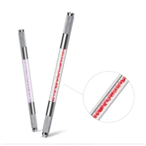 OEM Aluminium Alloy Cosmetic Multifunctional Microblading Pen 18u Nano Rainbow Microblading Pen for Beginner