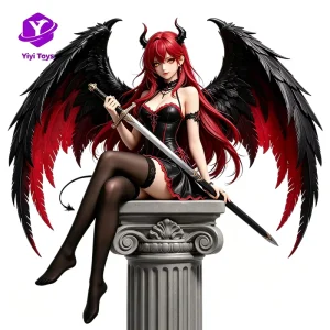 OEM Custom 3D Model 1 6 GK Collection Angel Sexy Girl Toy Anime Resin Figure for Kids
