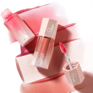 OEM Custom Logo Shimmer Long Lasting Lip Gloss Vegan Moisturizing Liquid Lipstick Waterproof Lip Makeup Private Label