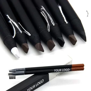 OEM Custom Peel off Private Label China Waterproof White Black Marker Brow Mapping Tool Eyebrow Pencil for Microblading