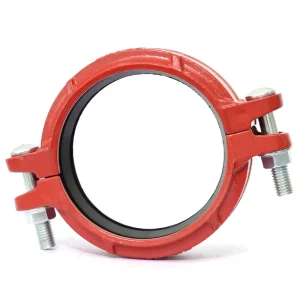 OEM Customizable Grooved Coupling Cast Iron Body for Sprinkler & Hydrant Systems Factory Supply