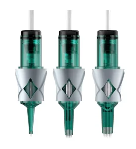 Disposable Sterilized Safety Tattoo Cartridge Needle 0.2MM 0.3MM 0.35MM 1.5mm Lengths 316 Stainless Steel Body Art Eyebrow