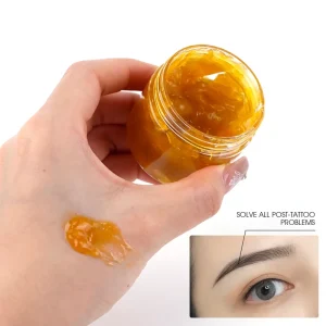 OEM Customized LOGO Permanent Tiny Bottle Make up Tattoo Repair Cream Fit for Eyebrow Lips Permanent Markup