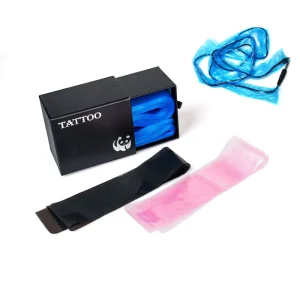 OEM Disposable Safety Tattoo Clip Cord Sleeves Blue Red Black Available for Tattoo Machine Body Art Accessories
