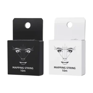 OEM FH 01 Permanent Nylon Eyebrow Mapping Tool Tattoo Thread Auxiliary Line Drawing Ruler Horizontal Ink Mark Stencil