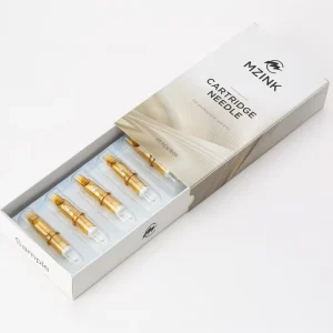 OEM High Quality 316 Stainless Steel Gold Long Taper 3.0mm Permanent Disposable Cartridge Needles Tattoo Rotary Body Art