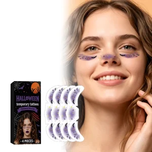 OEM Individually Packaged Portable Suitable for All Ages Enhances Holiday Experience with Christmas Facial Tattoo Stickers