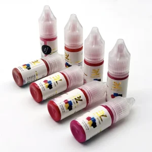 OEM Liquid Carbon Base Long Lasting Lip Eyebrow Eyeliner Hybrid Pigment Semi Permanent Makeup Pigment