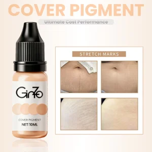OEM Logo Skin PMU Pigmentation Cover Vitiligo Stretch Mark Removal Camouflage for Leg Face Scars Free Permanent Makeup Pigment