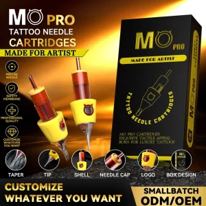 OEM MO Pro Tattoo Needles Cartridges Disposable Sharp RL RM RS M1 for Tattoo Machine Body Art