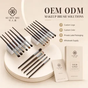 OEM Makeup Brush Set Custom Logo Cosmetic Brush Kit Professional Beauty Tools Manufacturer Supply
