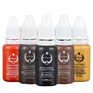 OEM Microblading Pigment Permanent Makeup Tattoo Ink Set Kit for Semi Permanent Use