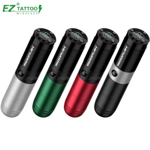 OEM ODM 1500mAh Capacity EZ Wireless Tattoo Pen Machine 3.5mm Stroke Permanent Tattooing with Battery Connection