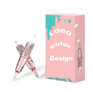 OEM ODM Cartridge Needle Long Taper CE Certified Permanent Custom PMU Cartridge Needles Private Label Cartridge Needles Tattoo