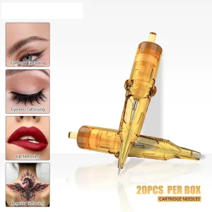 OEM ODM Custom 0.25/0.3/0.35mm 1RL 3RL 5RL 7RL 9RL 14RL 5RM 7RM 9RM 7RS RL RM RS M1 Disposable Tattoo Cartridge Needle
