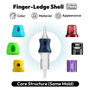 OEM ODM Disposable Professional Sterilized 304 Stainless Steel Tattoo Cartridge Needles Eyebrow Body Art