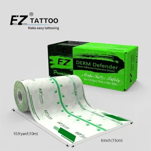 OEM ODM EZ Premium Matte 15cm*10m Tattoo Aftercare Film Bandage Protective Shield for Tattoo Maintenance Repair